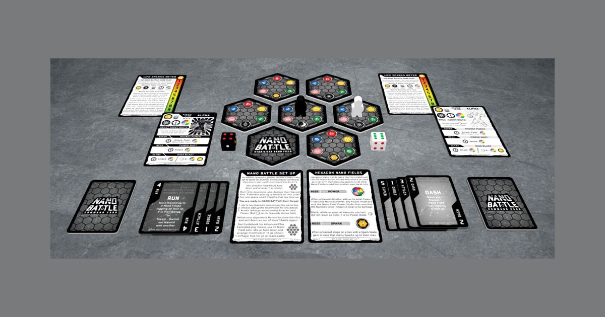 BoardGameGeek Nano Battle: Epic Mini Figure Combat