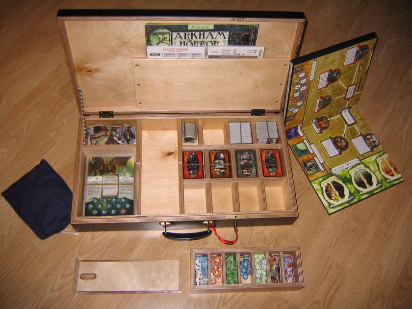 arkham horror the card game organizer Board Game storage, Insert & organiser main image 1