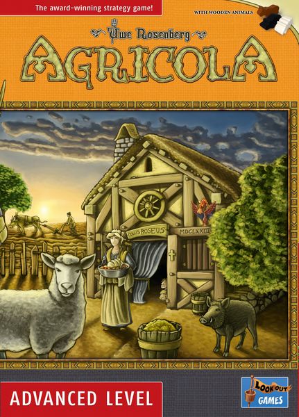 Agricola: Revised Edition, Lookout Games — front cover (image provided by the publisher)