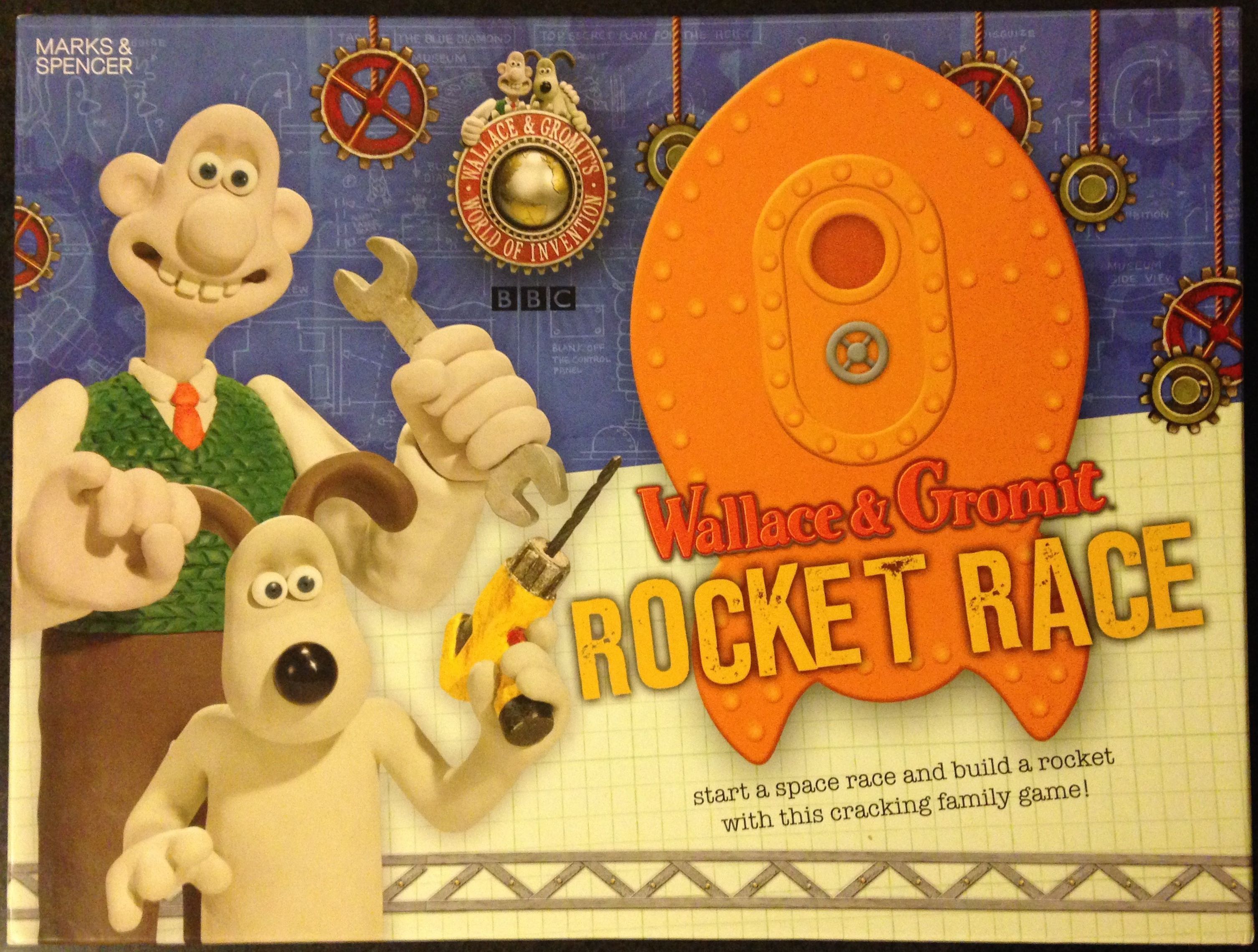 Coperta Wallace & Gromit Rocket Race