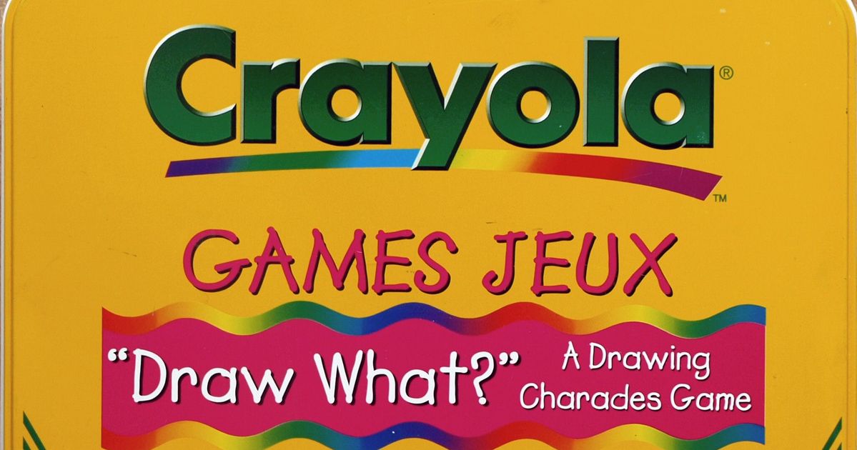 Crayola "Draw What?" Board Game BoardGameGeek
