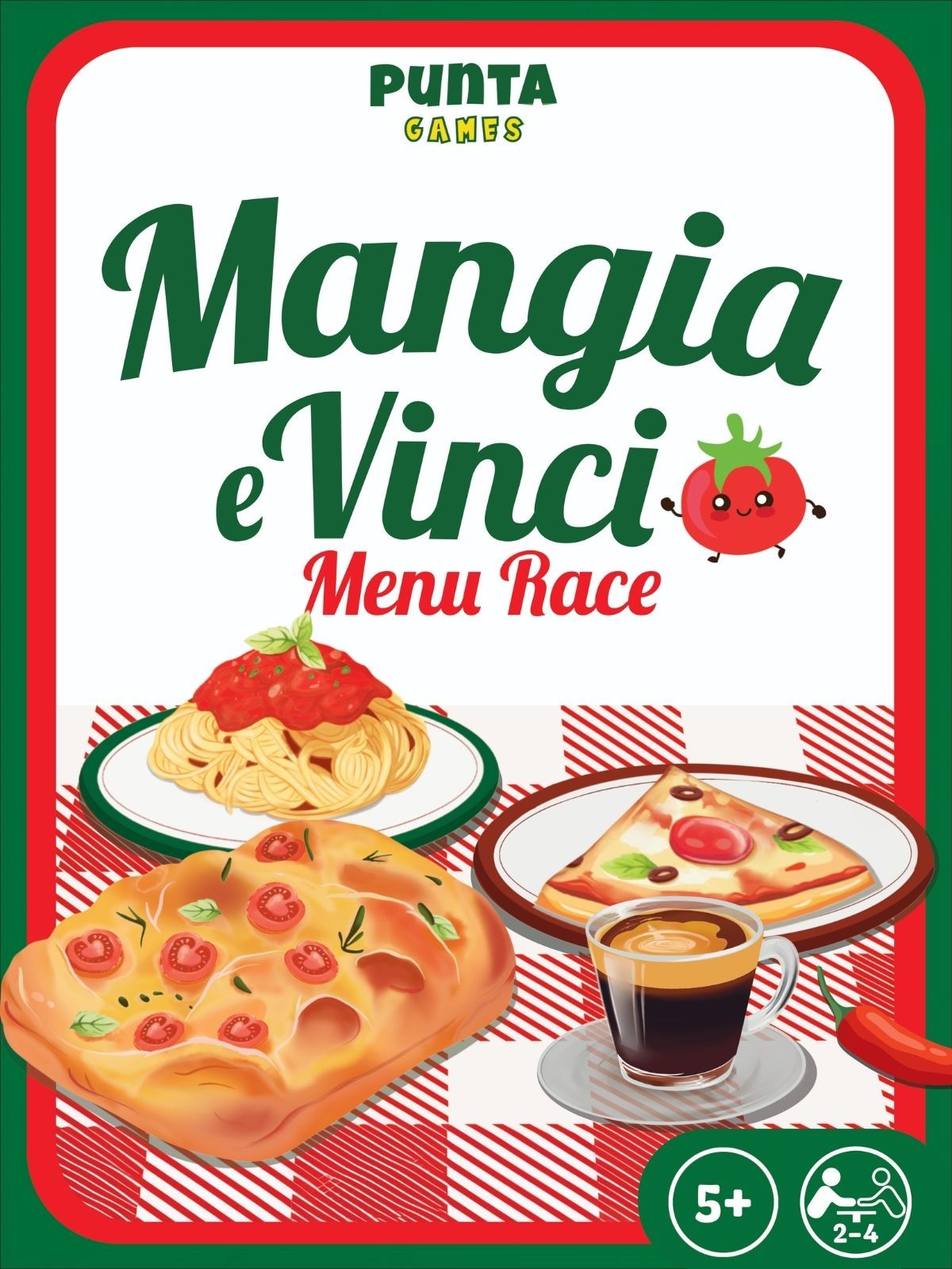 Cover art for Mangia e Vinci: Menu Race
