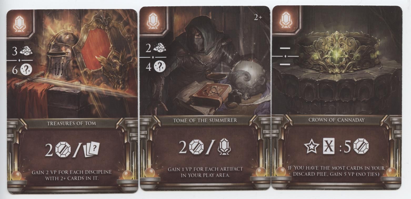 Arcana Rising: Dice Tower 2022 Artifact Promo Cards