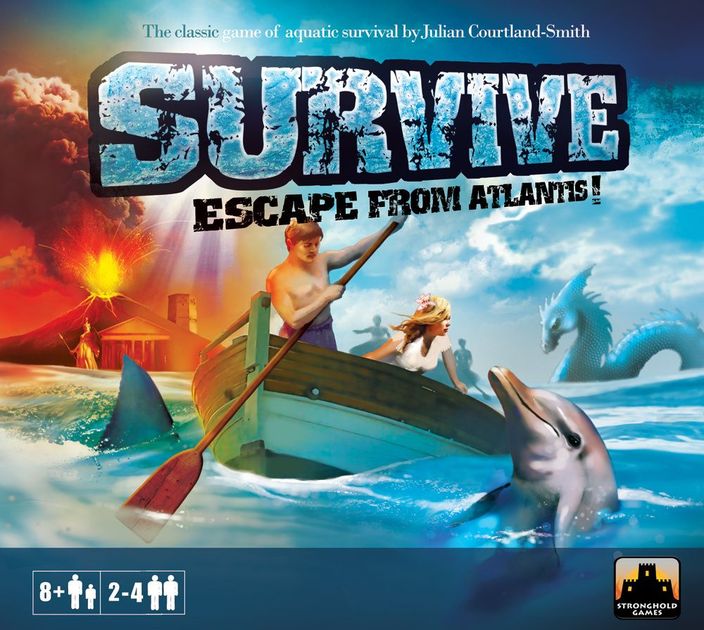 Survive Escape From Atlantis 30TH Anniversary Edition Board Game 