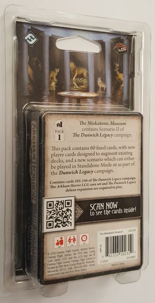 arkham horror the card game the miskatonic museum mythos pack LCG Category:Mythos packs | Arkham Horror: