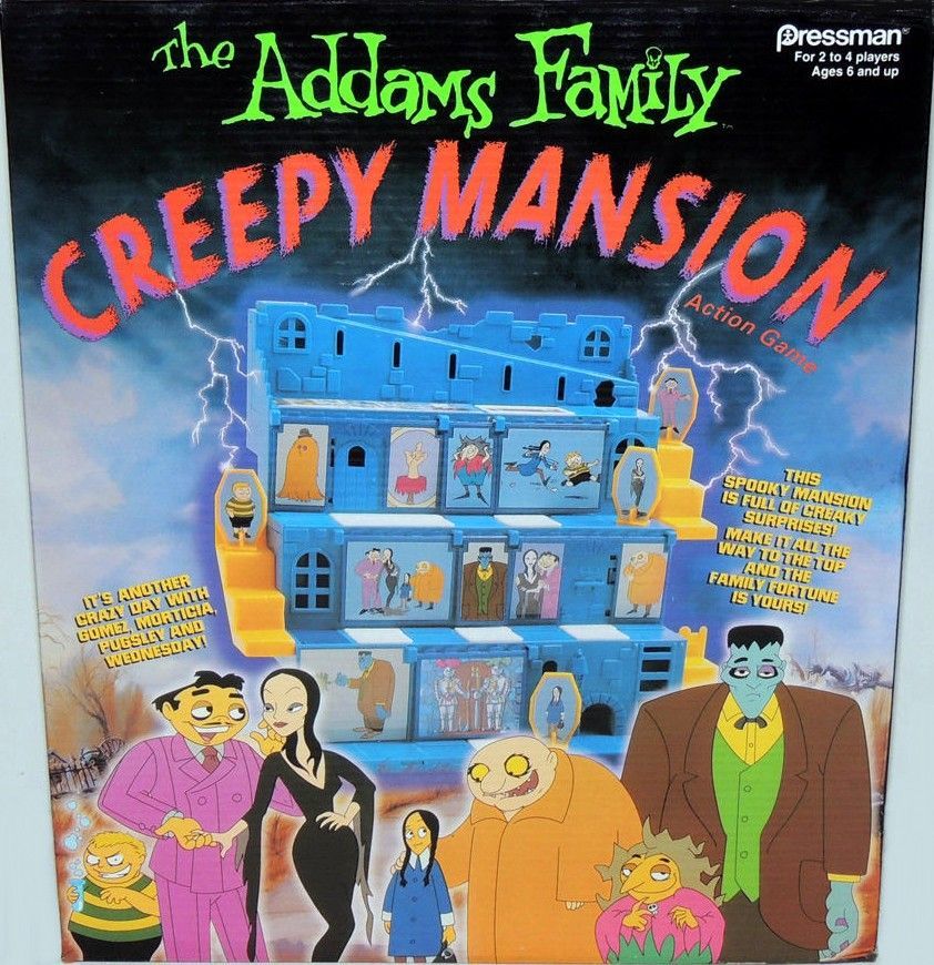 Addams Family Creepy Mansion Action Game