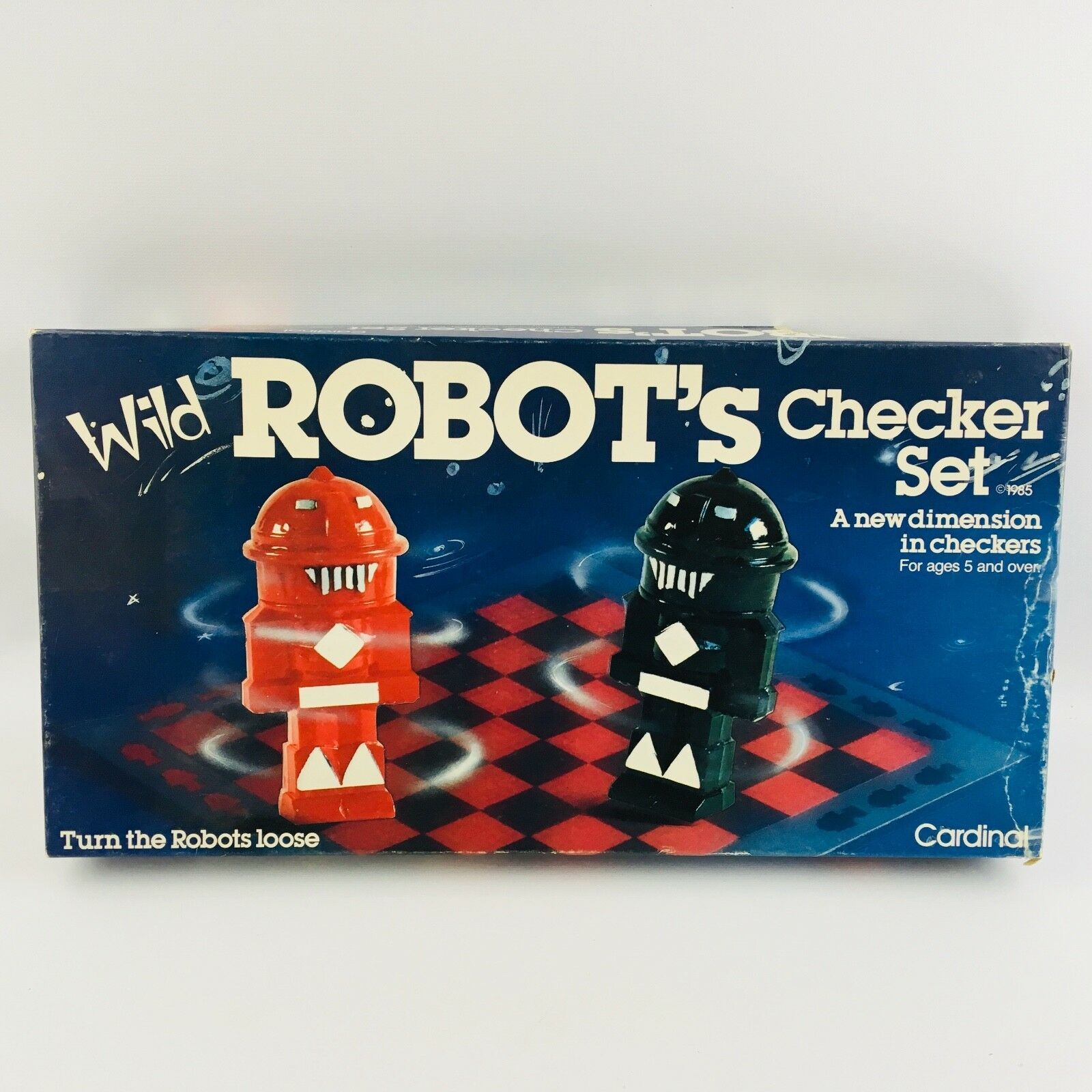 Wild Robot's Checker Set doboz