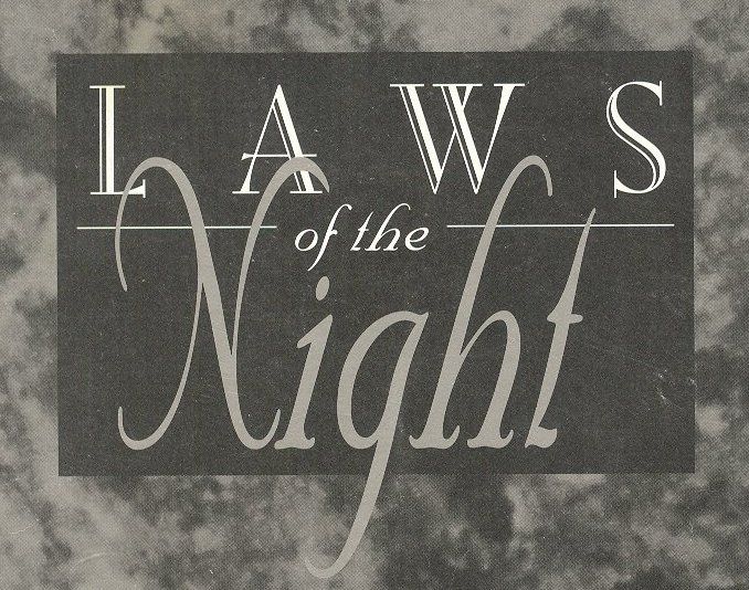 Laws Of The Night 1st Edition Image Boardgamegeek