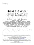RPG Item: MOON1-4: Black Blood