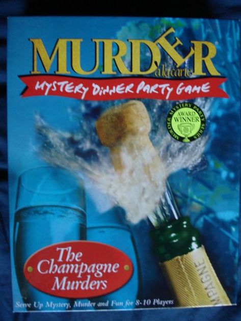 Inspector McClue Murder Mystery Game The Champagne Murders for sale online