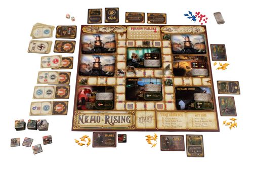 Board Game: Nemo Rising: Robur the Conqueror