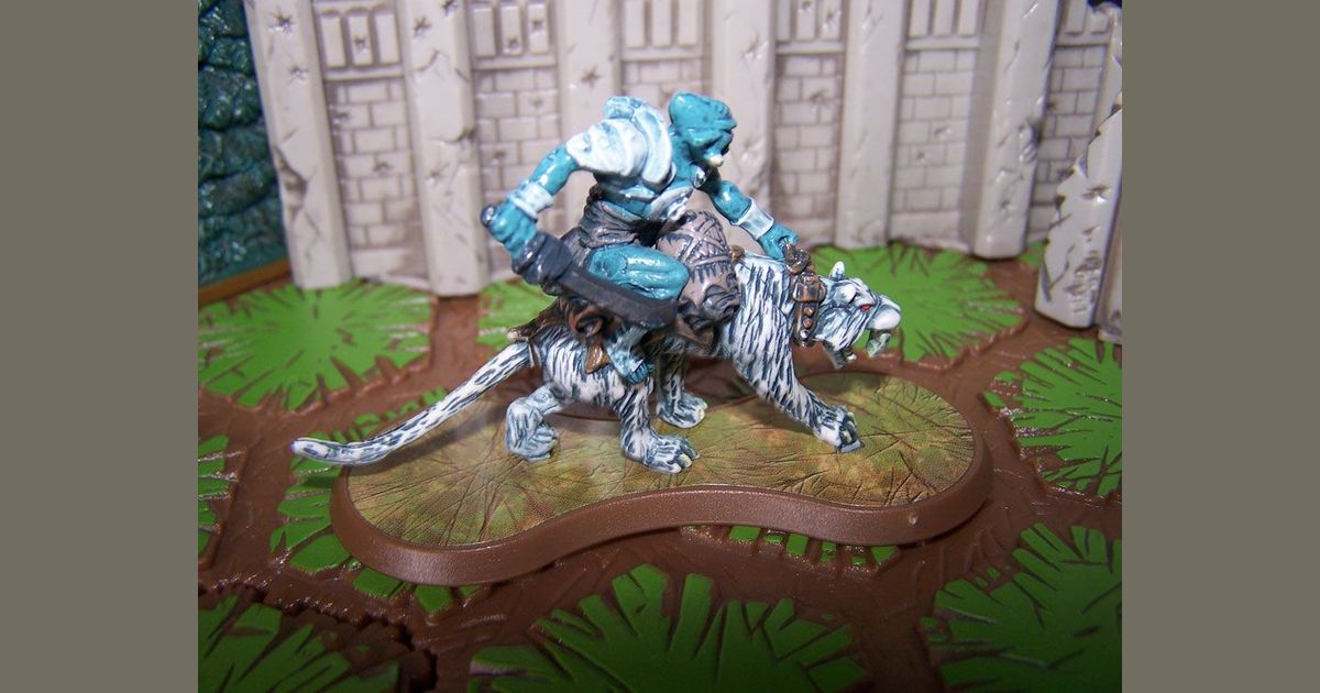Heroscape Wave 10 Nerak the Glacian Swog Rider Free Ship Available 