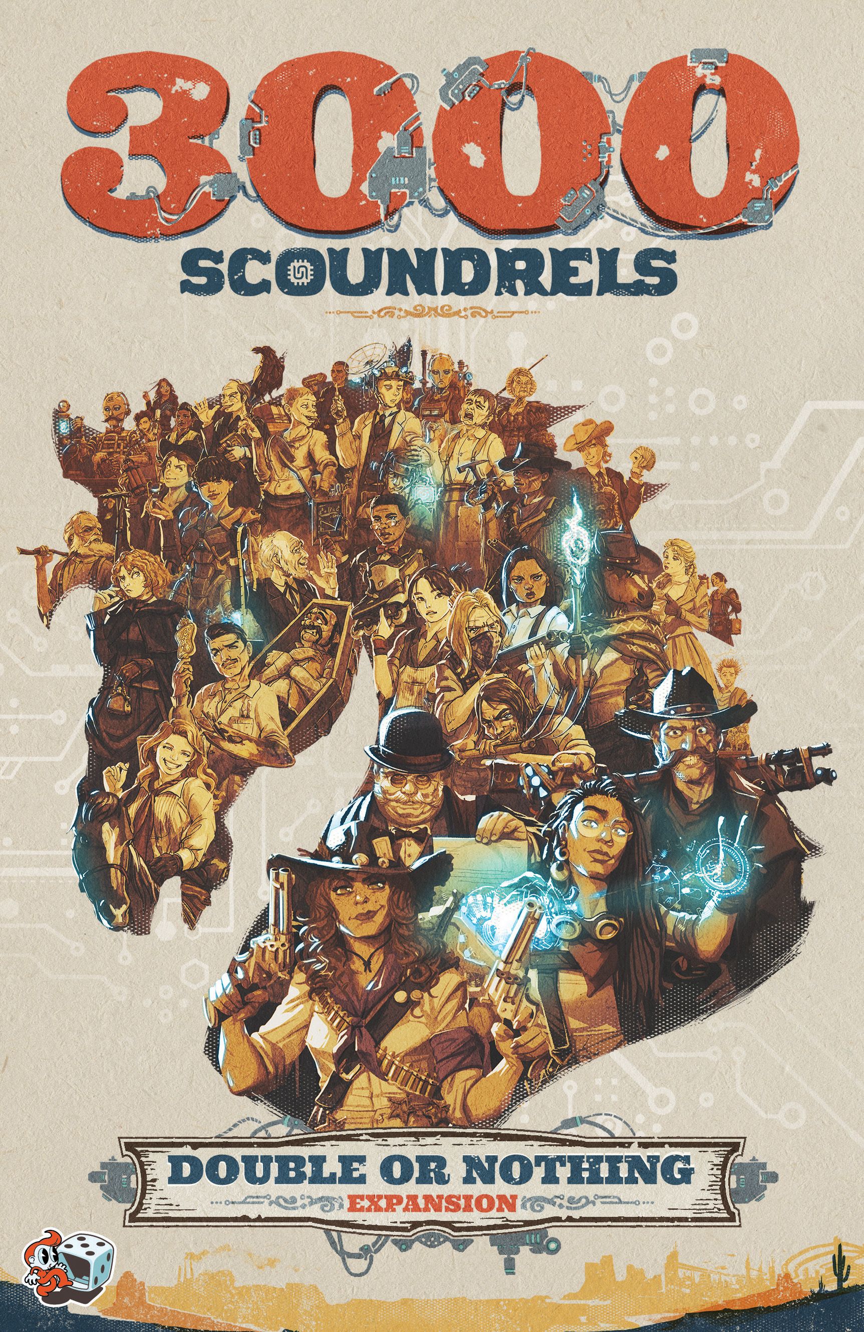 3000 Scoundrels: Double or Nothing Expansion cover