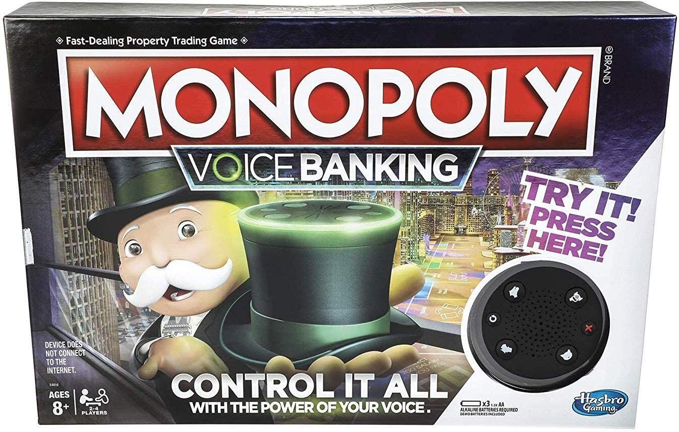 Monopoly: Voice Banking box art
