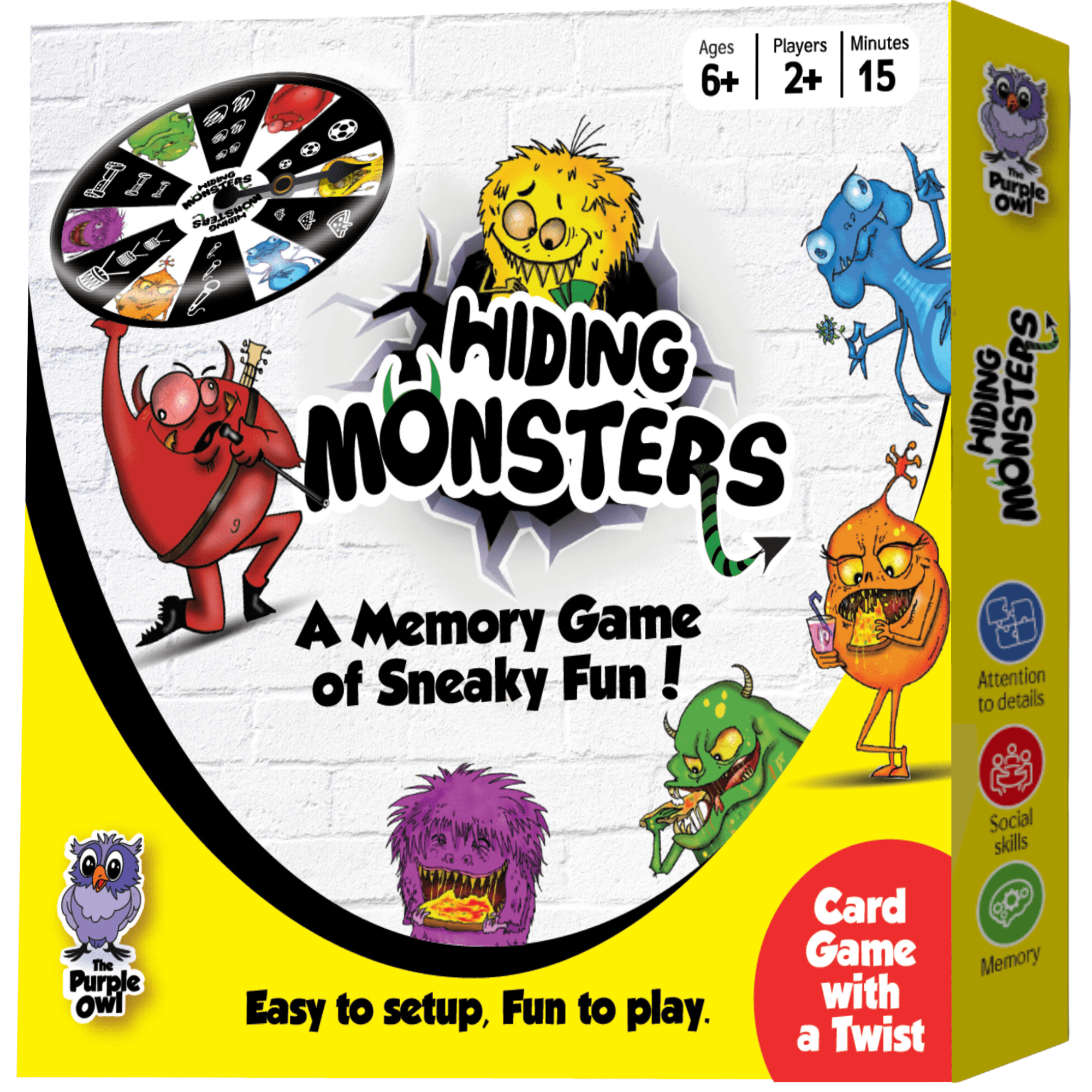 Cover art for Hiding Monsters