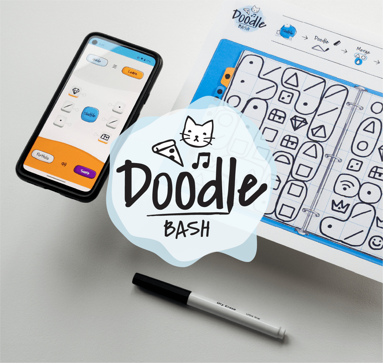 Cover art for Doodle Bash
