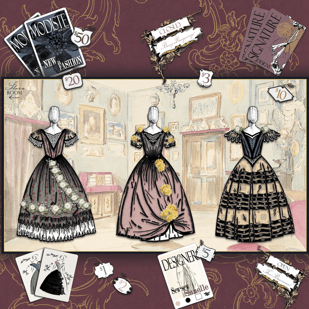 Illustration 10 de Modiste—The Romantic Era Fashion Game