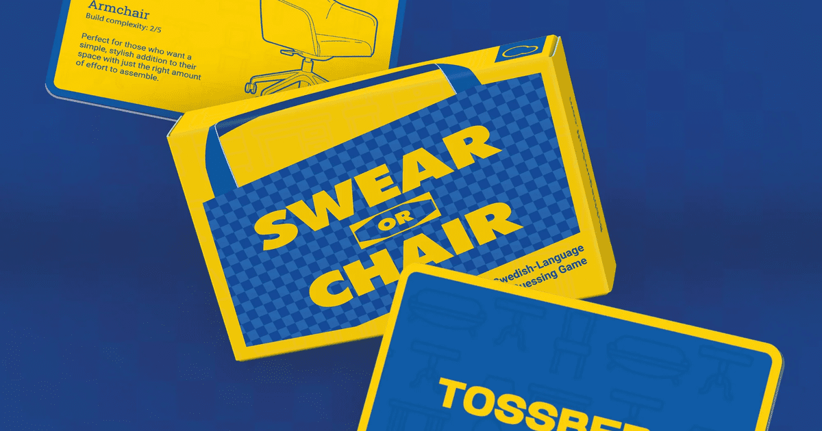Swear or Chair | Board Game | BoardGameGeek