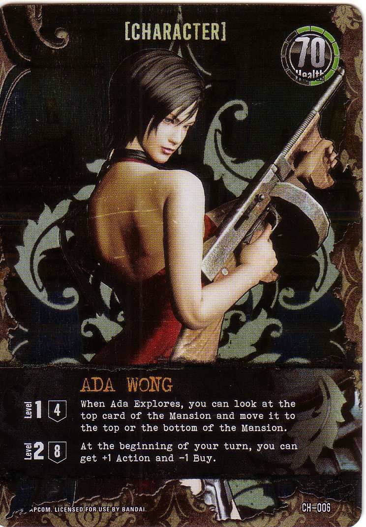 Resident Evil Deck Building Game: Ada Wong Foil Promo box art