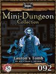 RPG Item: Mini-Dungeon Collection 092: Lauron's Tomb (5E)