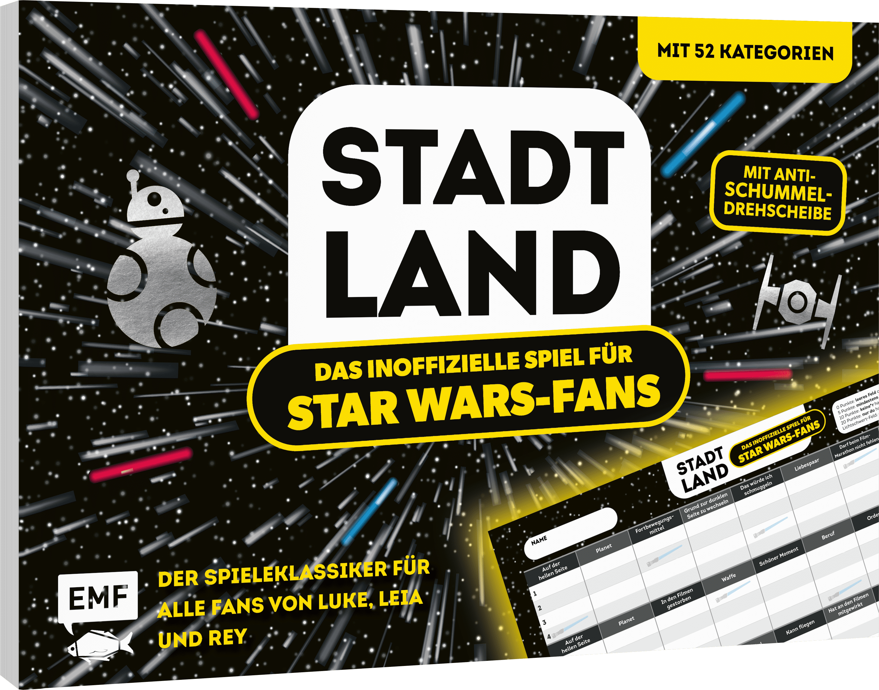 Stadt, Land: Das inoffizielle Spiel für Star Wars-Fans