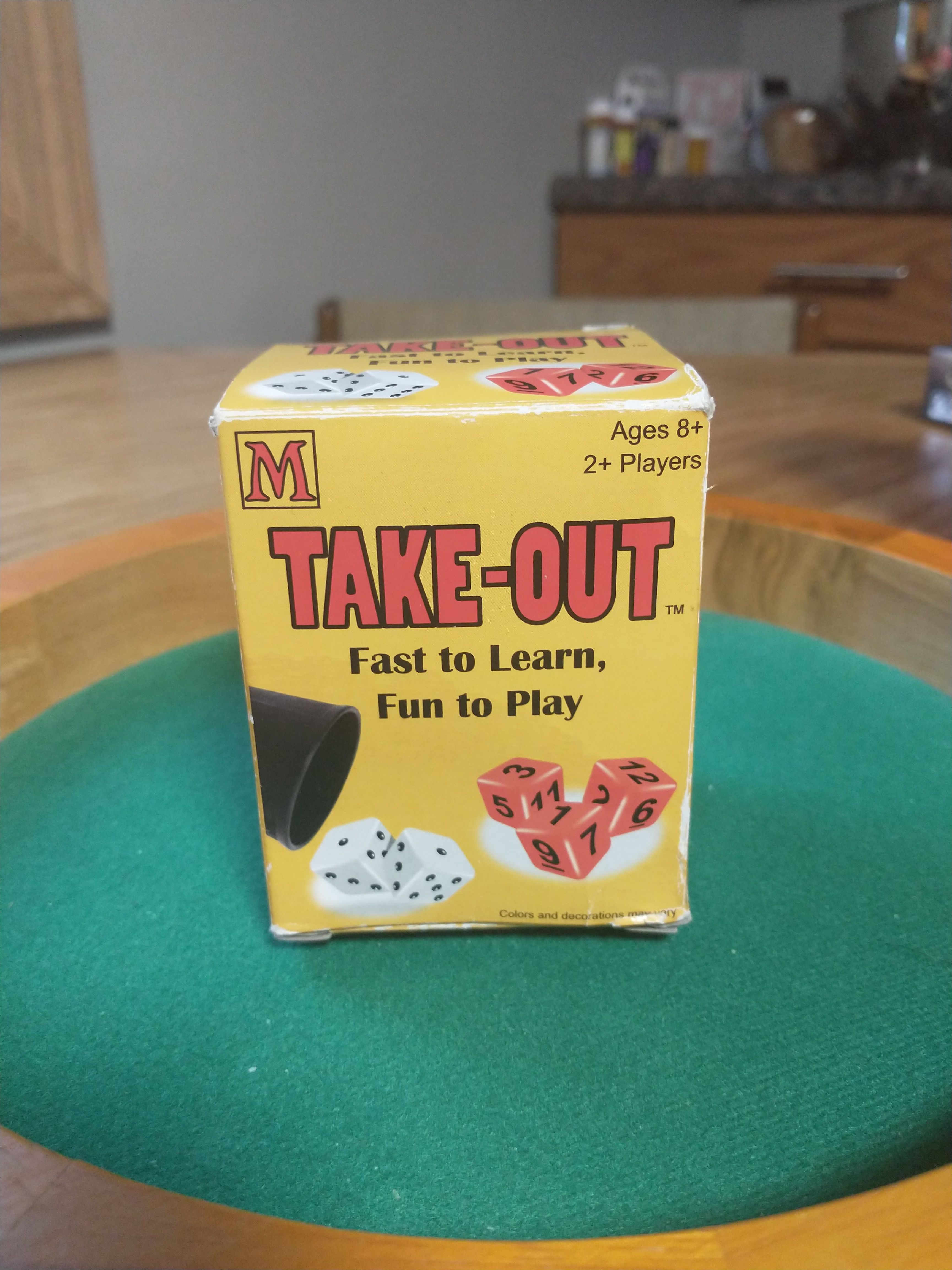 Take-out box art