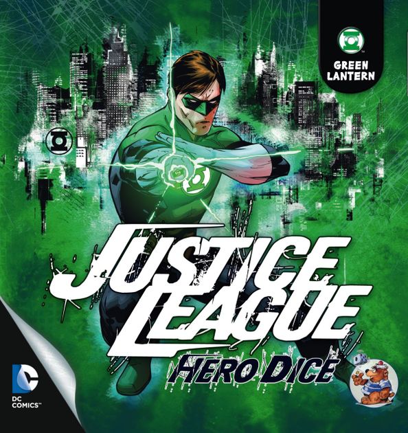 Justice League Green Lantern-Set Englisch Hero Dice 