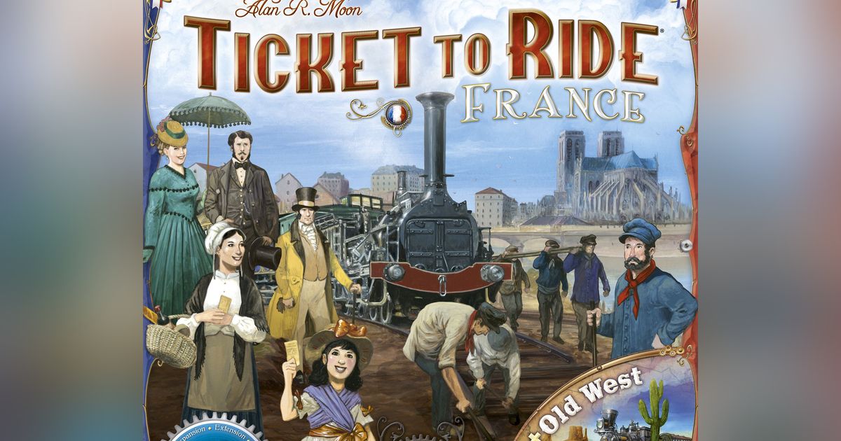 Ticket To Ride: Kartensammlung 6 – Frankreich Und Das Wilde