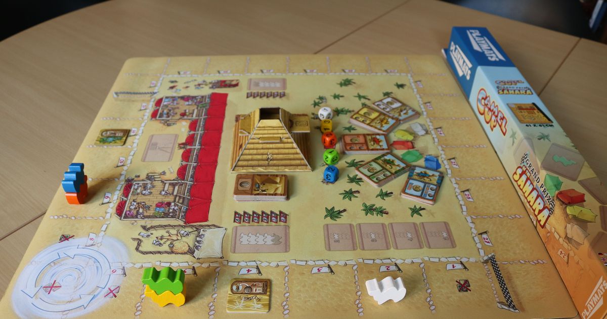 Camel Up: Grand Prix of the Sahara, Board Game