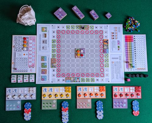Board Game: Merca-Tiny