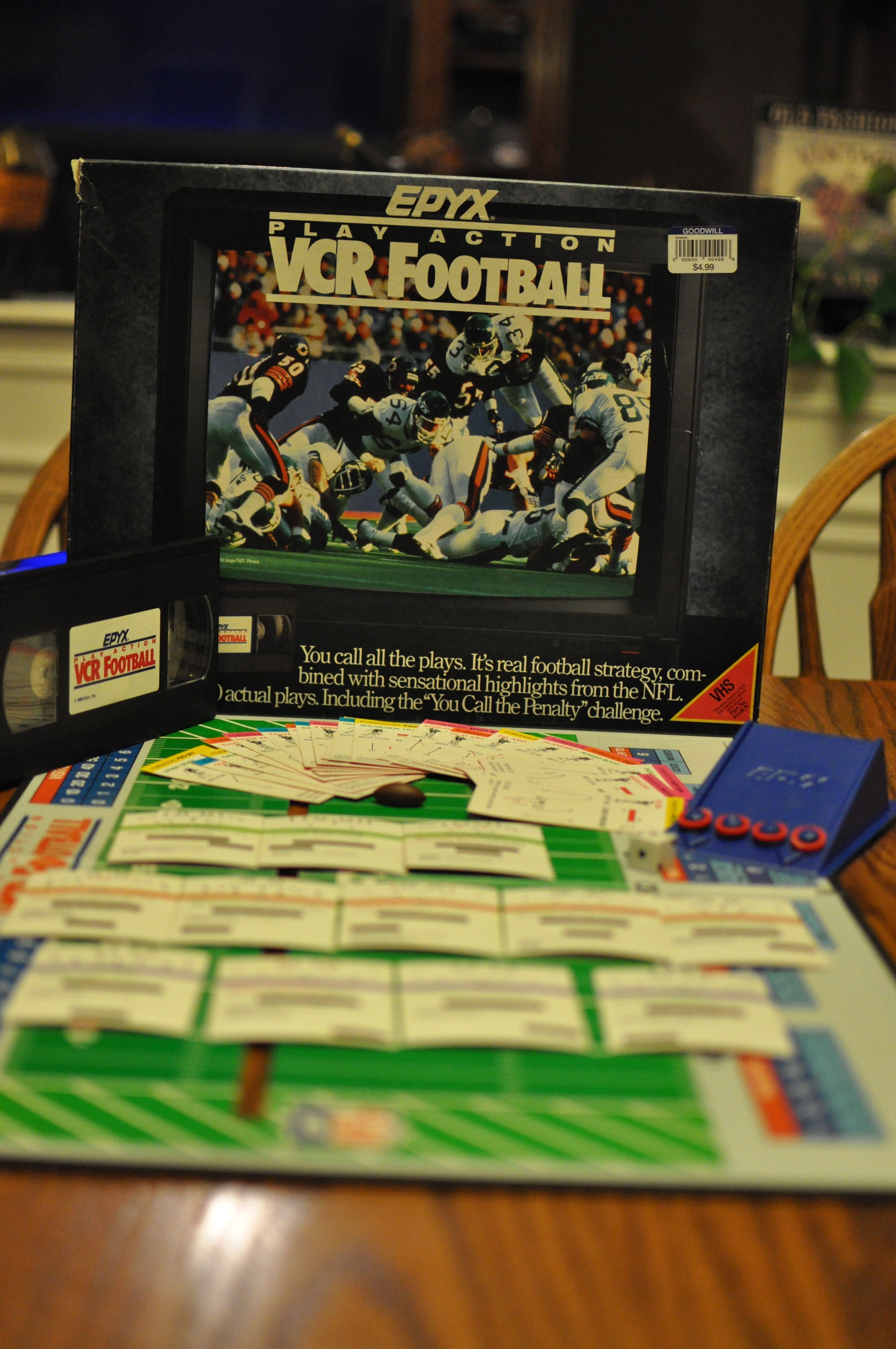EPYX Play Action VCR Football