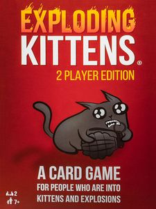 Exploding Kittens: 2-Player Version, Board Game