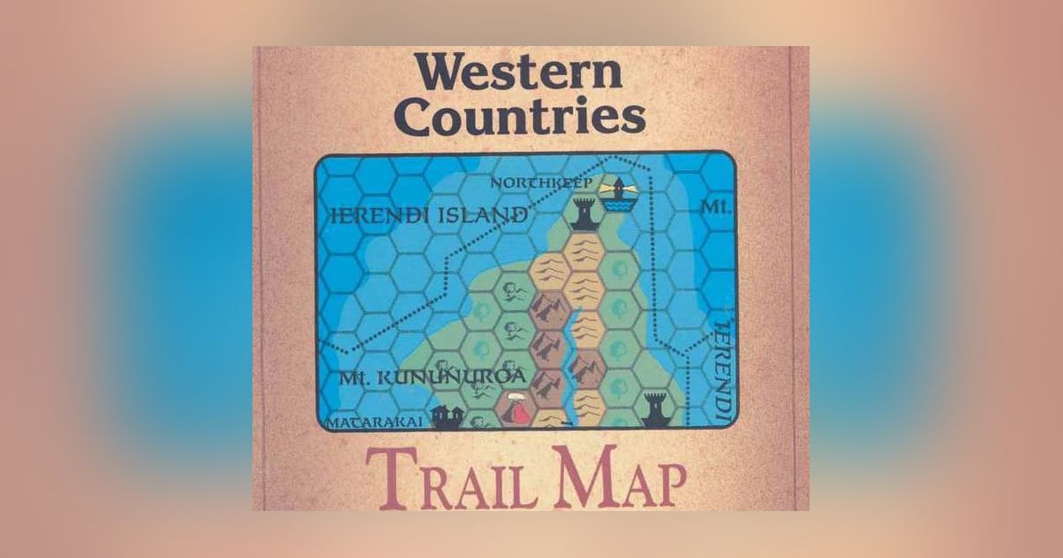 Tsr 09403 Tm 1 Western Countries Trail Map – MJBE