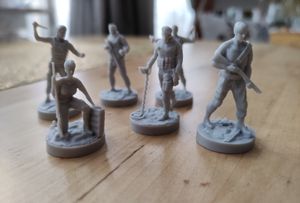 Jagged Allance: The Board Game – Mercenaries Miniatures