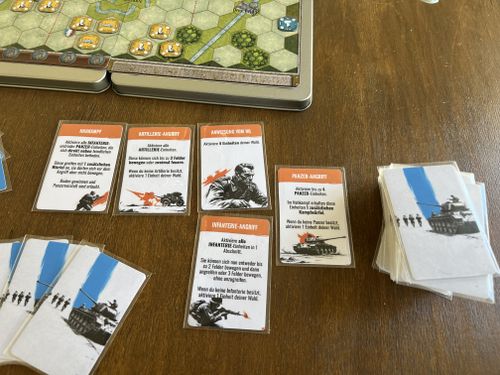 Cards for my magnetic travel version of memoir 44