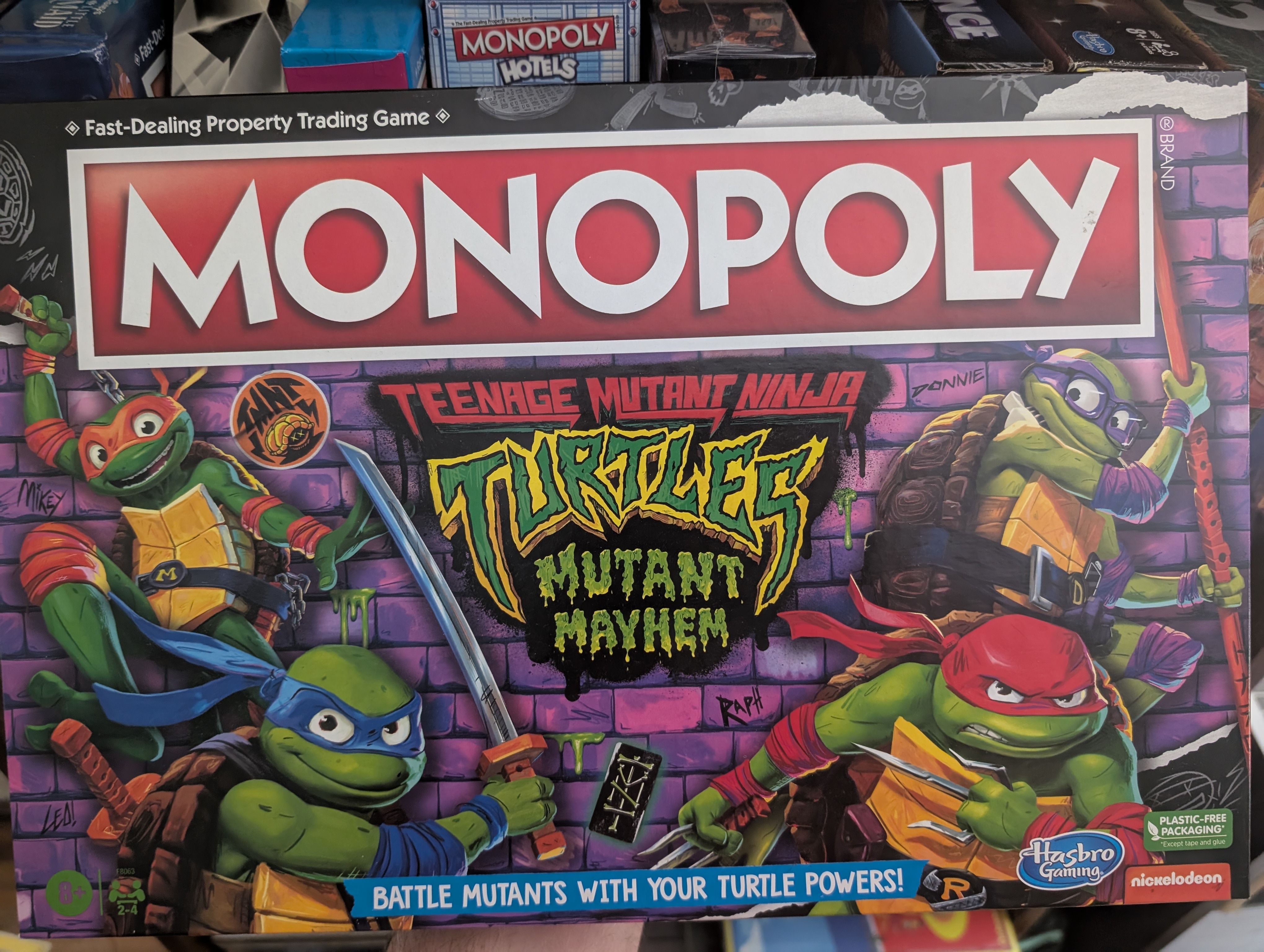 Monopoly: Teenage Mutant Ninja Turtles Mutant Mayhem