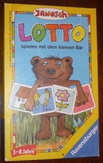 Lotto spielen mit dem kleinen Bär