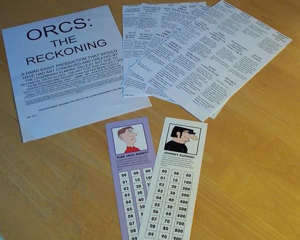 Knights of the Dinner Table: Orcs – The Reckoning cover art