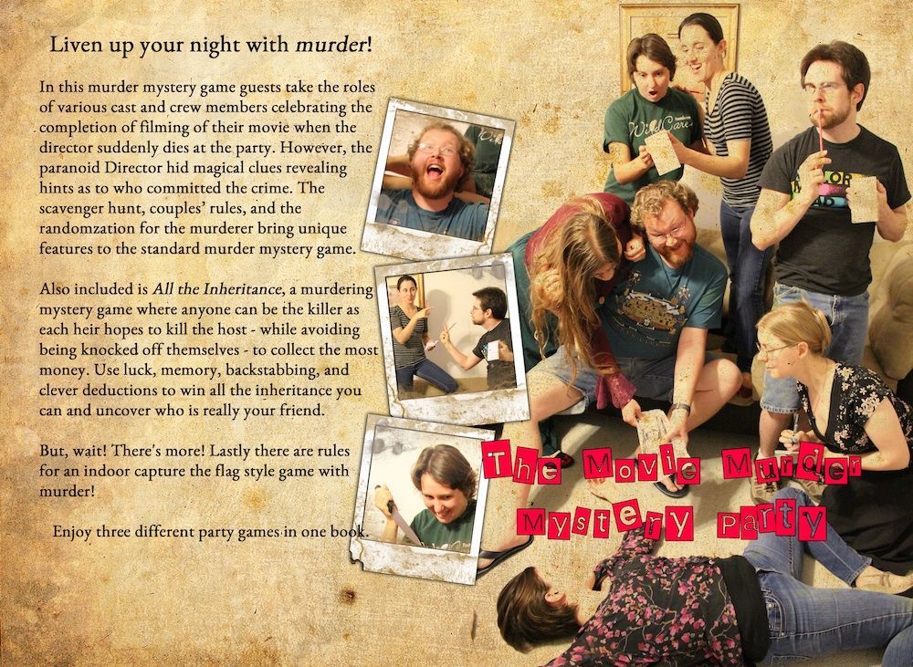 The Movie Murder Mystery Party cover