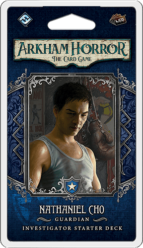 Arkham Horror the Card game Investigator Starter Deck Nathaniel Cho 