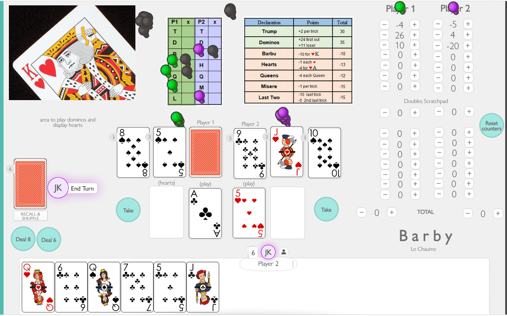 Illustration 5 de Le Barbu - Tavern Playing cards