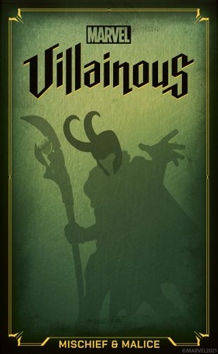 Caja del juego Marvel Villainous: Mischief & Malice