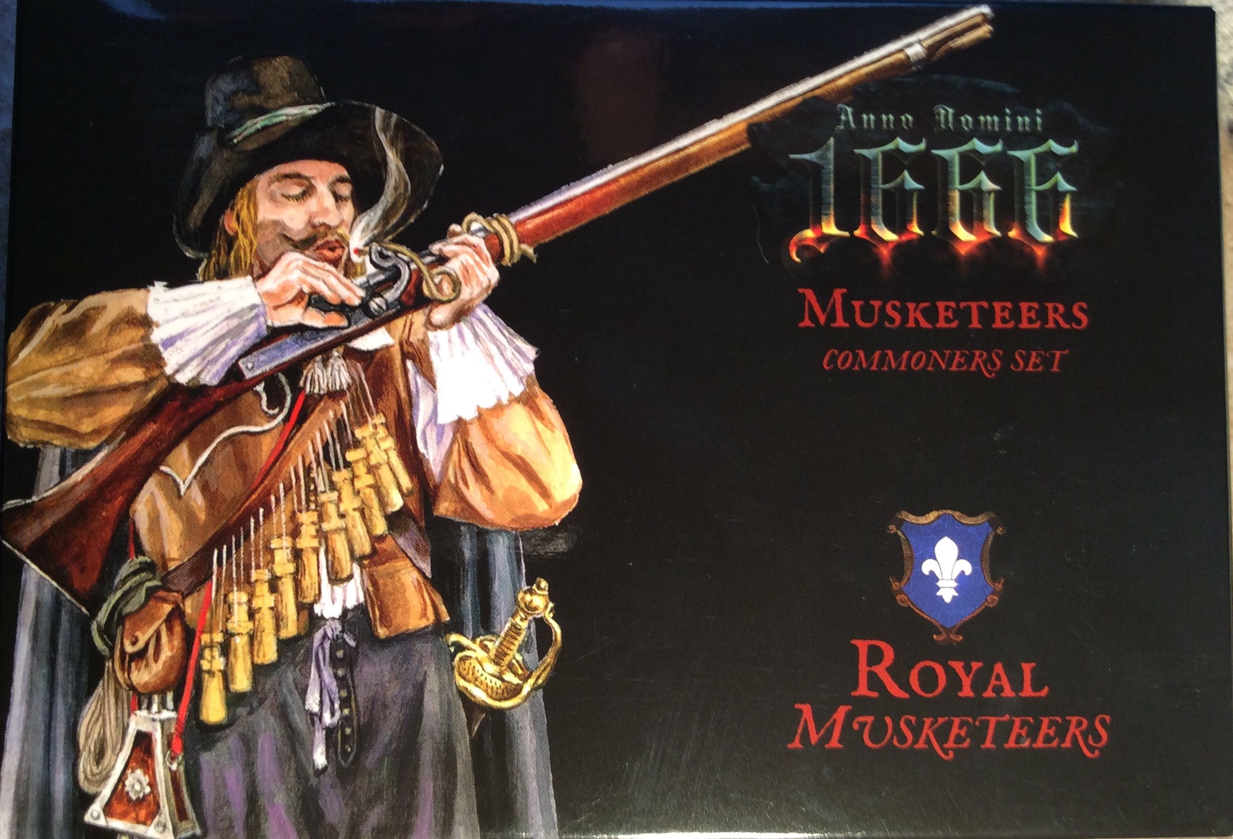 Anno Domini 1666: Royal Musketeers – Musketeers Commoners Set box art