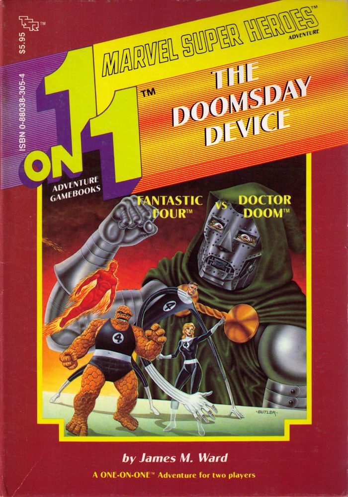 1 on 1 Adventure Gamebooks: The Doomsday Device cover