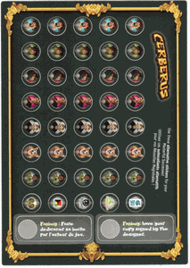 Cerberus: Promotional stickers