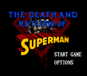 Video Game: The Death and Return of Superman