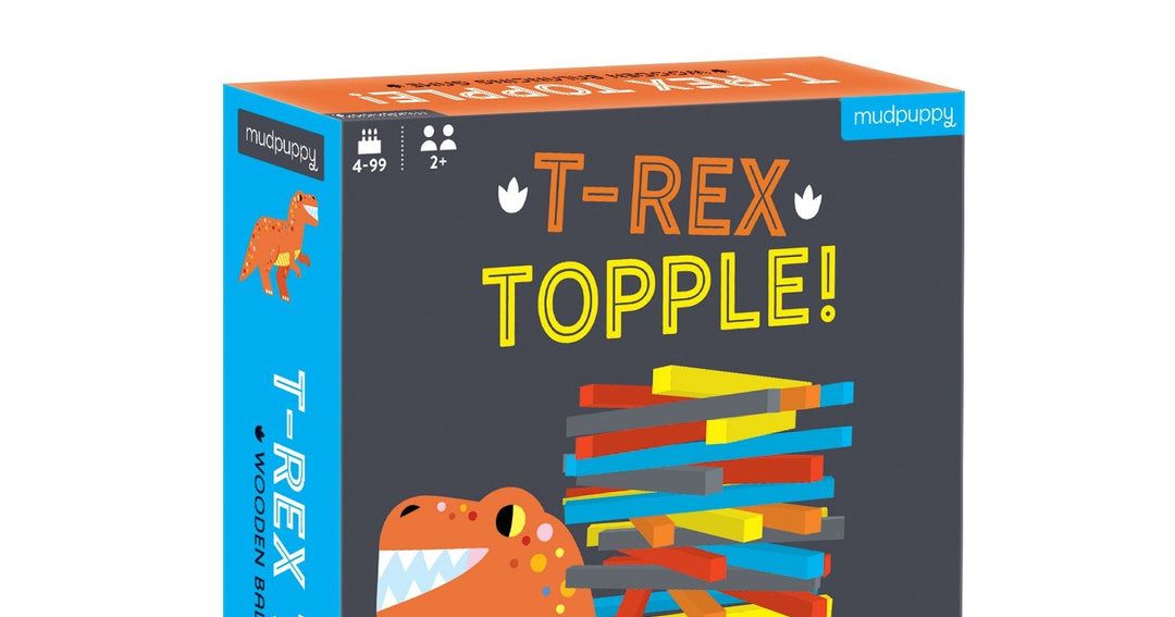 T-Rex Topple! | Board Game | BoardGameGeek