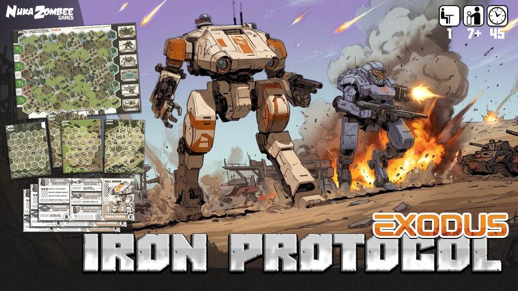 Cover art for Iron Protocol: Exodus