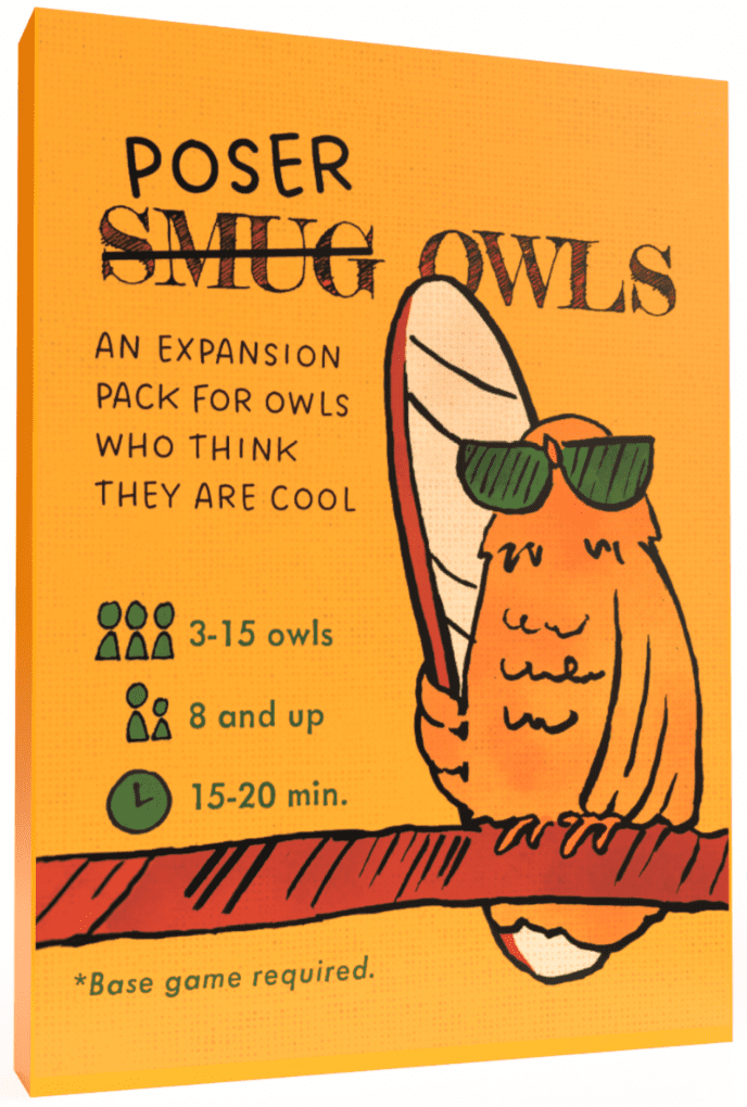 Smug Owls: Poser Owls