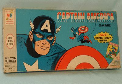 The Captain America Game cover